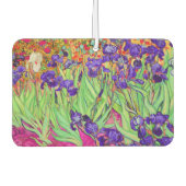 Désodorisant Pour Voiture Van Gogh Irises à St. Remy, violet (Devant)