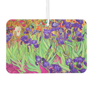 Désodorisant Pour Voiture Van Gogh Irises à St. Remy, violet