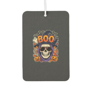 Désodorisant Pour Voiture Vecteur de lunettes de soleil crâne Boo Halloween