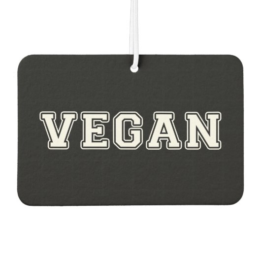 Désodorisant Pour Voiture Vegan (Devant)