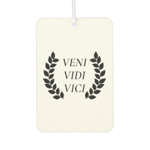 Désodorisant Pour Voiture Veni Vidi Vici