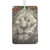 Désodorisant Pour Voiture Vent Sous Mes Ailes Lion Art Air Freshener (Dos)