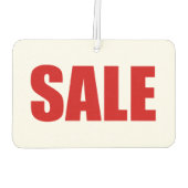 DÉSODORISANT POUR VOITURE VENTE D'AIR FRESHENER (Dos)