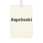 DÉSODORISANT POUR VOITURE VERRE (Dos)