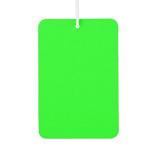 Désodorisant Pour Voiture Vert (Devant)