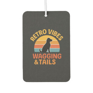 Désodorisant Pour Voiture Vibrations Rétro, Queue qui Bouge & Pattes