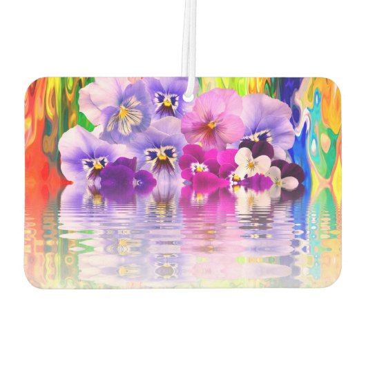 Désodorisant Pour Voiture Vie En Plein Fleur Voiture Air Freshener (Dos)