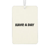 Désodorisant Pour Voiture vieille dame et un poulet (Dos)