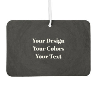 Désodorisant Pour Voiture Vierge - Créez votre propre personnalisation