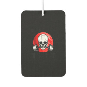 Désodorisant Pour Voiture Vieux homme Gym respecter vos aînés Lifclub Skull