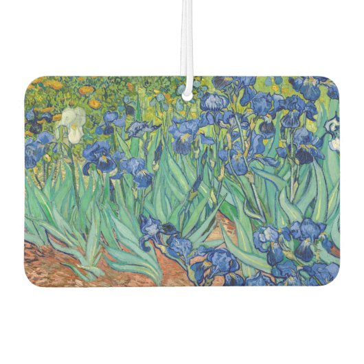 Désodorisant Pour Voiture Vincent Van Gogh - Irises (Devant)