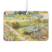 Désodorisant Pour Voiture Vincent van Gogh - Jardin à Arles (Dos)