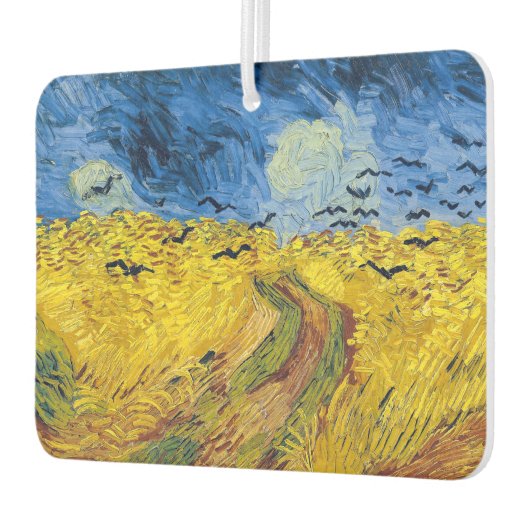 Désodorisant Pour Voiture Vincent van Gogh - Wheatfield with Crows (Gauche)