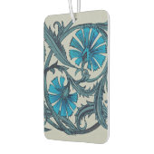 Désodorisant Pour Voiture vintage bleu antique fleurs artisanat rustique (Gauche)