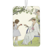 Désodorisant Pour Voiture Vintage Garden Tea Party  (Dos)