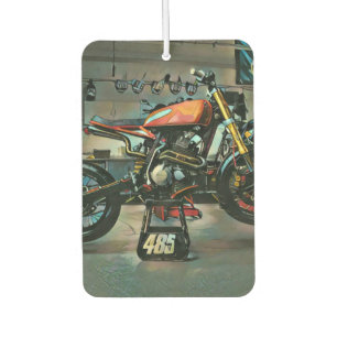 Désodorisant Pour Voiture vintage motorcycle art