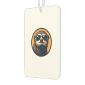 Désodorisant Pour Voiture Vintage Sloth Sunglasses Retro Badge Art 2 (Gauche)