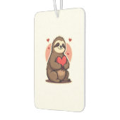 Désodorisant Pour Voiture Vintage Sloth Valentine Cute Retro Love Design 2 (Gauche)