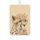 Désodorisant Pour Voiture Visage de Cheetah (Dos)