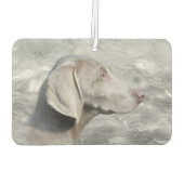 Désodorisant Pour Voiture Visage Weimaraner (Dos)