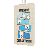 Désodorisant Pour Voiture Vision de Westie (Gauche)