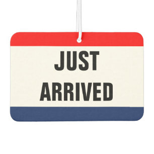 Désodorisant Pour Voiture Voiture Arrivée Signal Promo Personnalisable