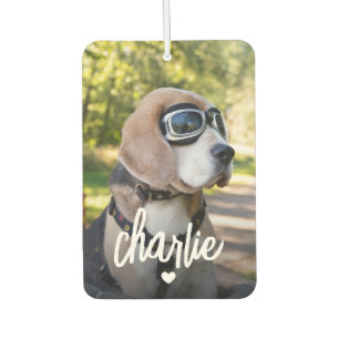 Désodorisant Pour Voiture Voiture de photo personnalisée pour animaux de com