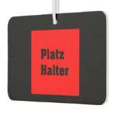 Désodorisant Pour Voiture Vorlage (Gauche)