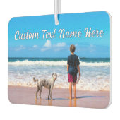 Désodorisant Pour Voiture Votre animal de compagnie Photo Air Freshener avec (Gauche)