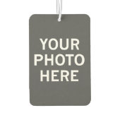 Désodorisant Pour Voiture Votre photo ici (Dos)