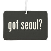 Désodorisant Pour Voiture vous avez seoul ? (Dos)
