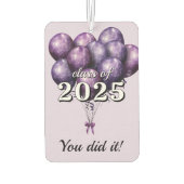 Désodorisant Pour Voiture Vous L'Avez Fait Diplôme (Dos)