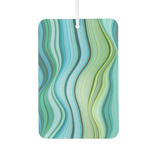 Désodorisant Pour Voiture “Wavy Blues” Air Freshener (Devant)