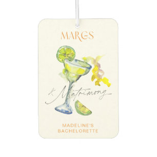 Désodorisant Pour Voiture Week-end de célibataire Élégant Margs & Matrimony