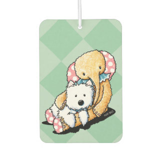 Désodorisant Pour Voiture Westie Vintage Circus Friend