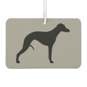 Désodorisant Pour Voiture Whippet silhouette (Dos)
