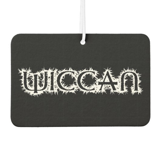 Désodorisant Pour Voiture Wiccan (Devant)