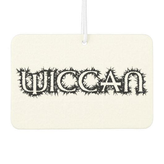 Désodorisant Pour Voiture Wiccan (Devant)