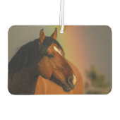 Désodorisant Pour Voiture Wild Stallion, Golden Light and Rainbow (Dos)