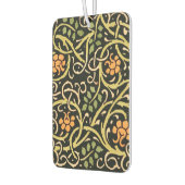 Désodorisant Pour Voiture William Morris Black Floral Art (Gauche)