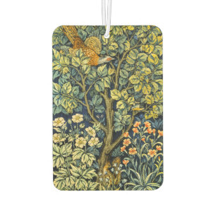 Désodorisant Pour Voiture William Morris Vintage Faisan Écureuil Fleur