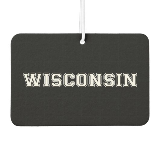 Désodorisant Pour Voiture Wisconsin (Devant)