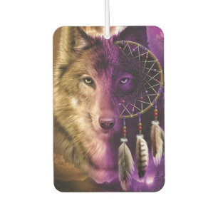 Désodorisant Pour Voiture Wolf et Dream Catcher