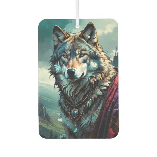 Désodorisant Pour Voiture Wolf King (Devant)