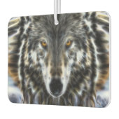 Désodorisant Pour Voiture Wolf Portrait graphique inspiré (Gauche)