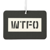 DÉSODORISANT POUR VOITURE WTFO (Dos)
