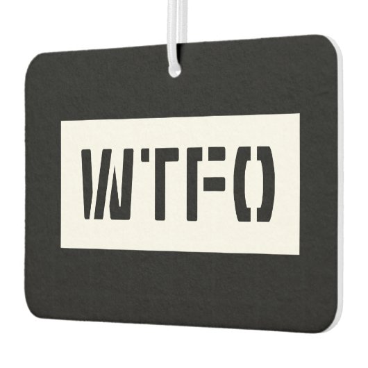 DÉSODORISANT POUR VOITURE WTFO (Gauche)