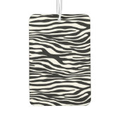 Désodorisant Pour Voiture Zebra Print, Zebra Stripes, Noir Et Blanc (Dos)