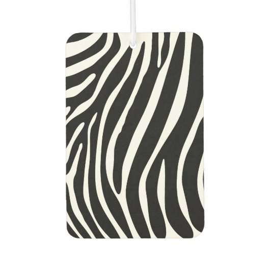 Désodorisant Pour Voiture Zebra Stripes Car Air Freshener (Devant)