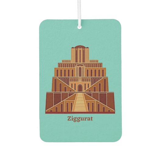 Désodorisant Pour Voiture Ziggurat (Devant)